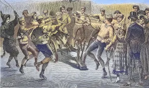 Plough Monday in England, the Plough Dance