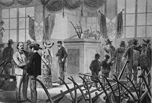 The plow pavilion at the Vienna World Exhibition