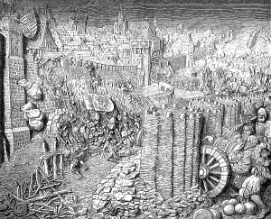 The plunder city of Szekesfehervar