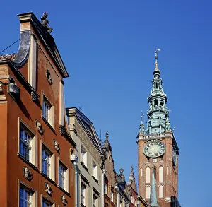 Poland, Gdansk, Long Market, City Hall