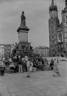 Poland, Krakow, 22. 06. 1977, Juwenalia student carnival