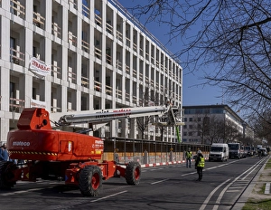 Polish Embassy, construction site Unter den Linden
