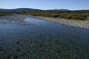 The pollution free snow-fed Haupiri River