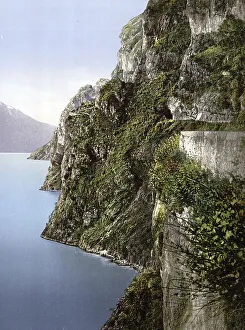 Ponale Street, Lake Garda, Italy