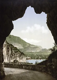 Ponale Street, Lake Garda, Italy