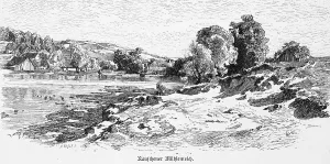 Mill pond in Svetlogorsk or Rauschen