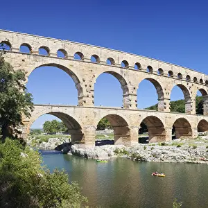 Pont du Gard, Roman aqueduct, UNESCO World Heritage Site