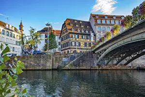Pont Saint-Thomas Bridge of Strasbourg in France