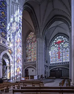 Pontmain, pilgrimage basilica Notre-Dame de Pontmain