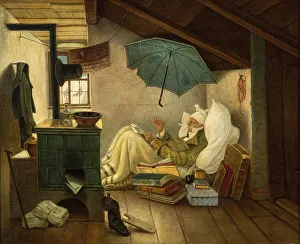 The Poor Poet, Painting by Carl Spitzweg