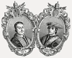 Pope Clement XIV and Pope Pius VI