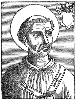 Pope Eutychian or Eutychianus, historical illustration