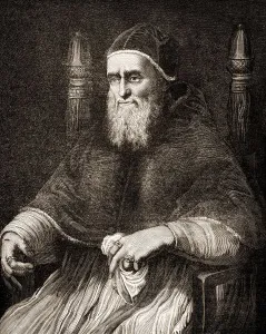 Pope John XII, head of the Catholic Church from 16 December 955 to his death in 964