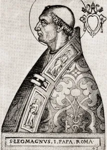 Pope Saint Leo I or Saint Leo the Great