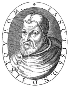 Pope Sixtus V or Felice Peretti di Montalto