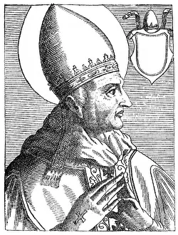 Pope Zosimus, historical illustration