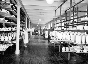 Porcelain factory ca. 1930, exact place unknown
