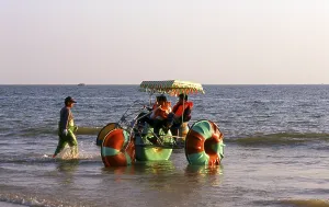 The port of Beihai on the south coast of China