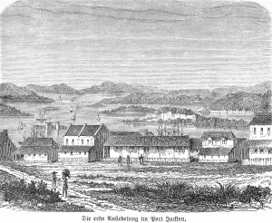 Port Jackson, English settlement