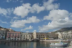 Port of Marina Corta, Lipari town