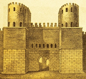 Porta Appia, city gate with defence towers