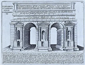 Porta Maggiore was one of 18 major city gates of Rome