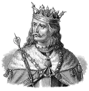 Portait of George of KunTtat and PodGbrady or PodGbrad or Podiebrad