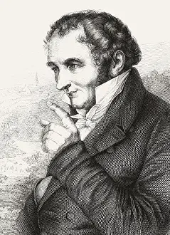 Portait of Johann Peter Hebel, 1760 - 1826