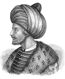 Portait of Mehmed II, the Conqueror