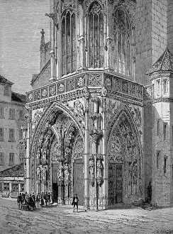 Portal of the Church of Our Lady in Nuremberg