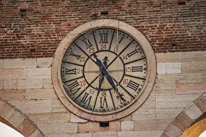 Portoni della Bra, an ancient and medieval door in Bra square in Verona