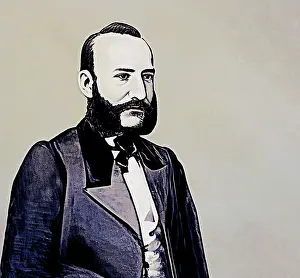 Portrait of Alexander Nikolayevich Afanasyev