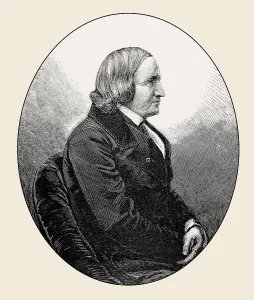 Portrait of Alfred Victor de Vigny