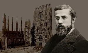 Portrait of Antoni Gaudi i Cornet