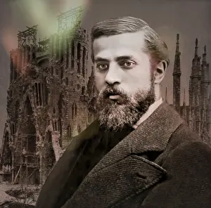 Portrait of Antoni Gaudi i Cornet