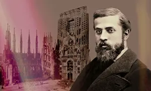Portrait of Antoni Gaudi i Cornet