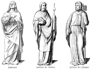 Portrait of the Apostles John, James the Elder