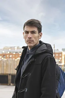 Portrait of an attractive man looking at camera