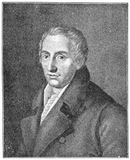 Portrait of August von Kotzebue - a German dramatist and writer who also worked as a consul in Russia and Germany