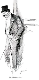 Portrait of a Boulevardier, author at the Boulevard Theatre