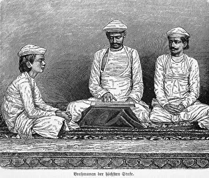 Portrait, Brahamans, Indian caste