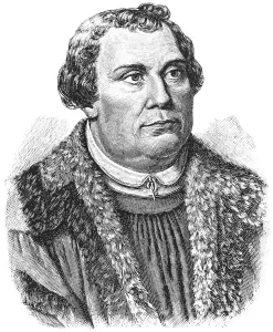 Portrait of Dr Martin Luther (1483 Eisleben)
