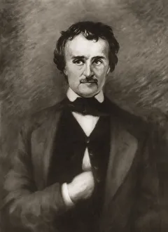 Portrait of Edgar Allan Poe, 1809 - 1849