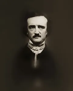 Portrait of Edgar Allan Poe, 1809 - 1849