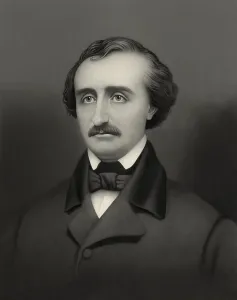 Portrait of Edgar Allan Poe, 1809 - 1849
