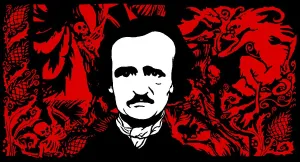 Portrait of Edgar Allan Poe by Felix Vallotton