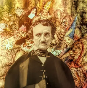 Portrait of Edgar Allan Poe, The Masque of the Red Death