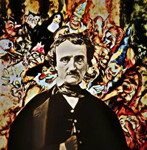 Portrait of Edgar Allan Poe, The Masque of the Red Death