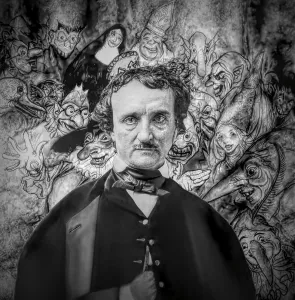 Portrait of Edgar Allan Poe, The Masque of the Red Death