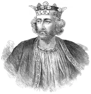 Portrait of Edward I or Edward Longshanks and the Hammer of the Scots